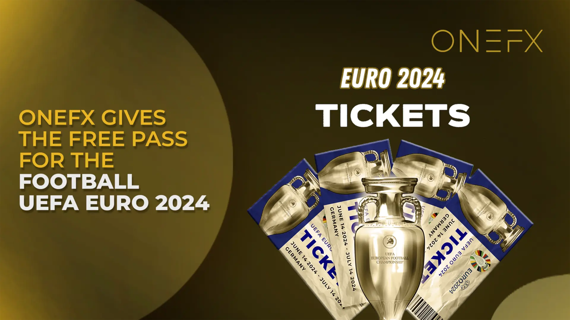 ONEFX Gives The Free Pass For the Football UEFA EURO 2024